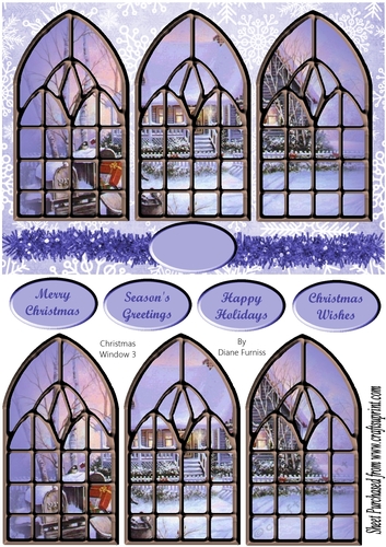 Christmas Window 3