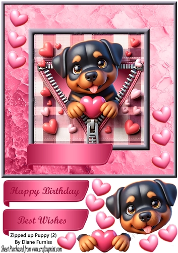 Zipped Up Puppy (2)