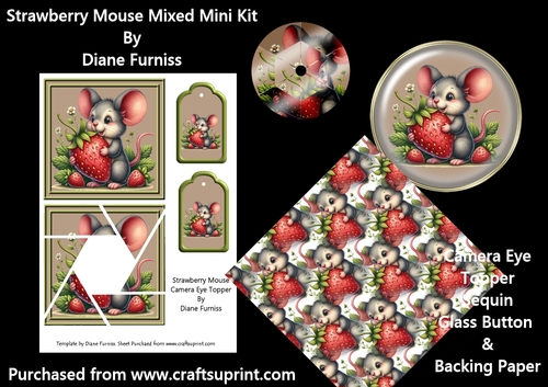 Strawberry Mouse Mixed Mini Kit