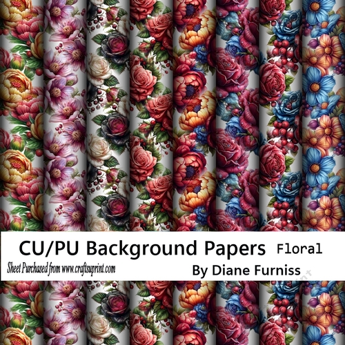 Floral Background Papers