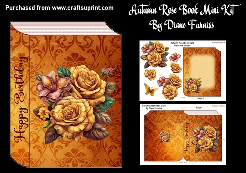 Autumn Rose Book Mini Kit