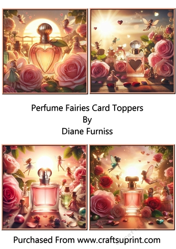 Perfume Fairies Card Toppers