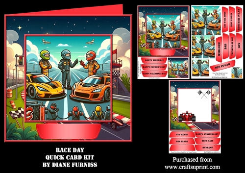Race Day Quick Card Kit