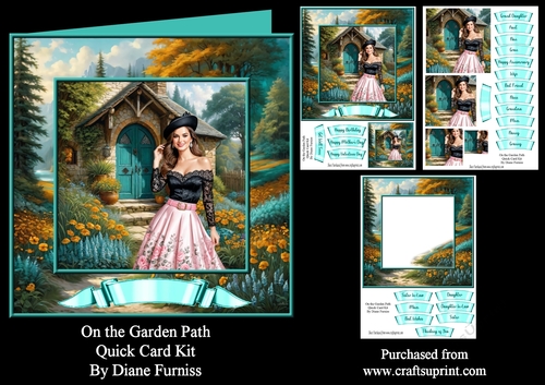 On the Garden Path Quick Card Kit
