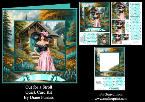 Out for a Stroll Quick Card Kit