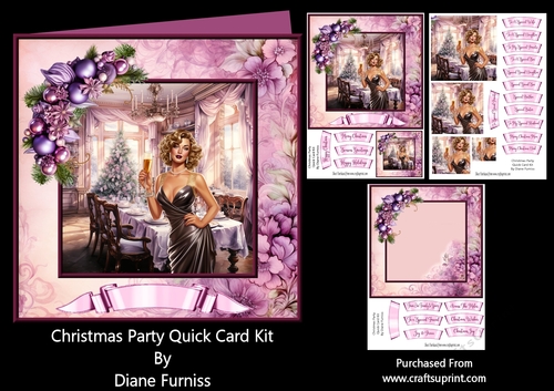 Christmas Party Quick Card Kit