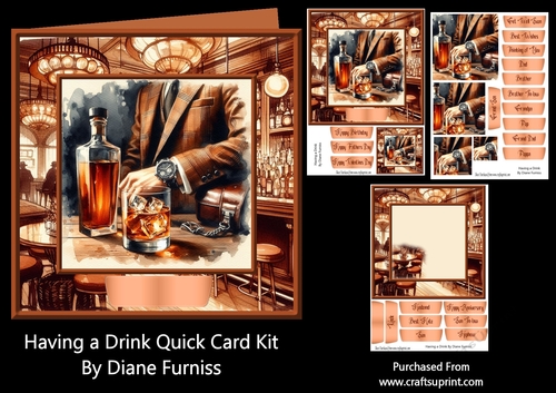 Having a Drink Quick Card Kit