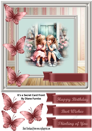 Its a Secret Card Front