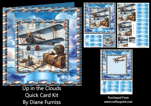 Up in the Clouds Quick Card Kit