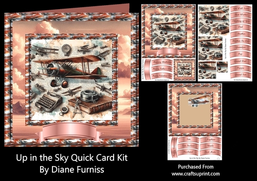 Up in the Sky Quick Card Kit