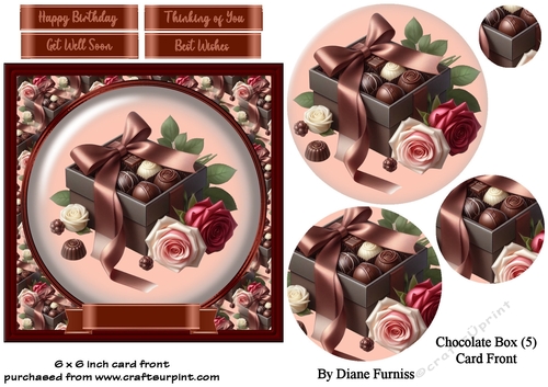 Chocolate Box (5) Card Front