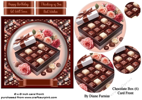 Chocolate Box (6) Card Front