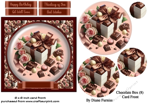 Chocolate Box (8) Card Front