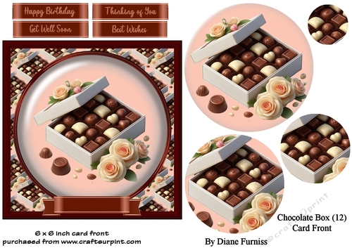 Chocolate Box (12) Card Front
