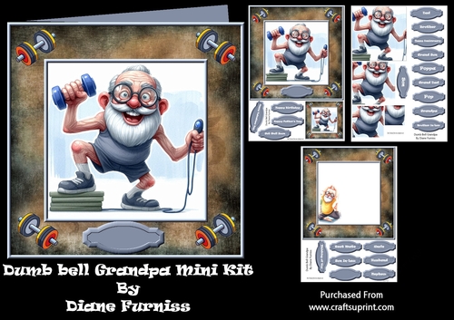 Dumb Bell Grandpa