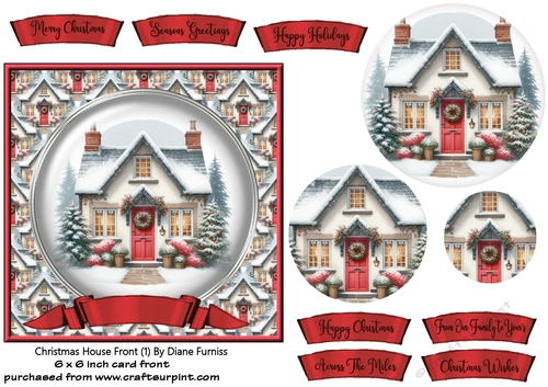 Christmas House Front (1)