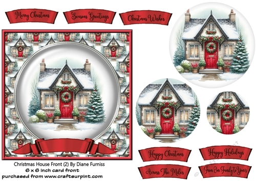 Christmas House Front (2)