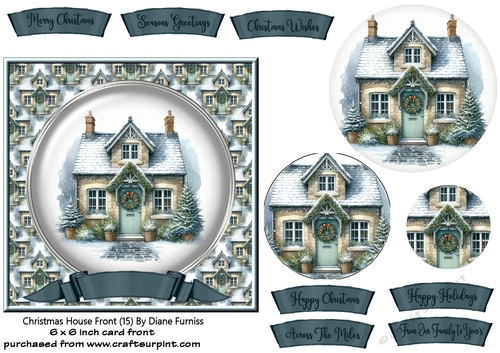 Christmas House Front (15)