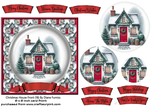 Christmas House Front (18)