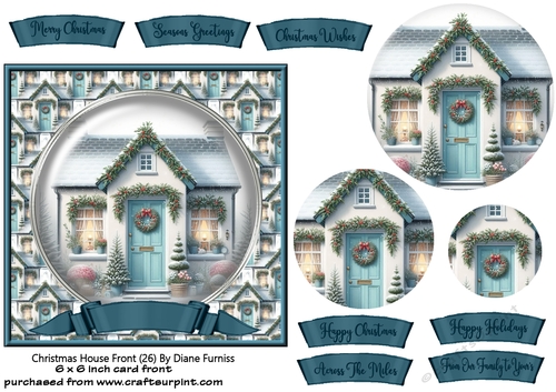 Christmas House Front (26)