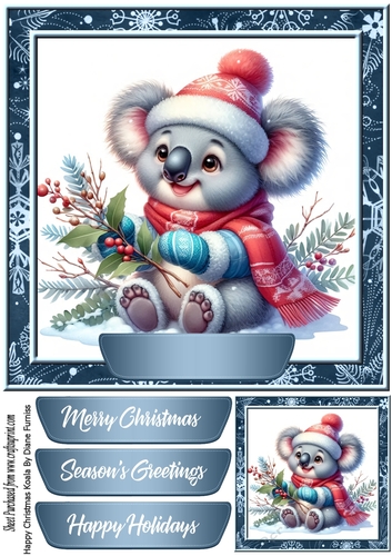 Happy Christmas Koala