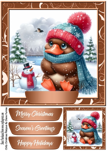 Chilly Christmas Platypus