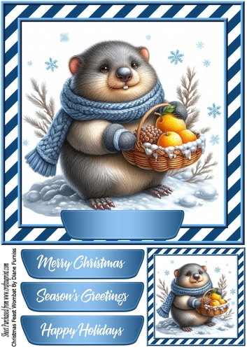 Christmas Feast Wombat