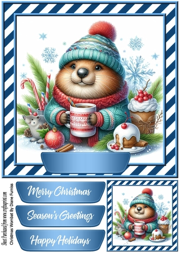 Christmas Wombat