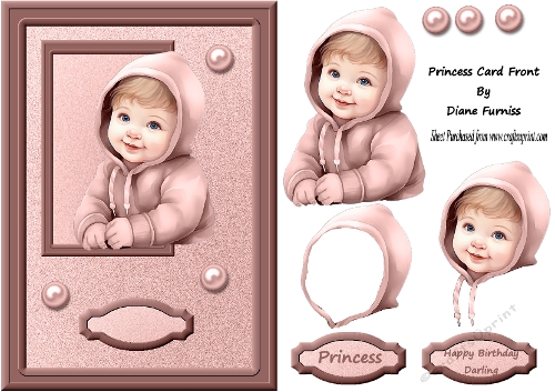 Princess Card Front