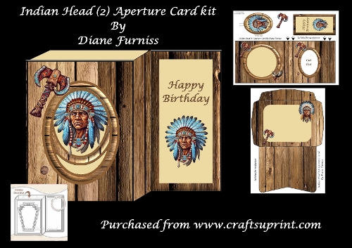 Indian Head (2) Aperture Card Kit