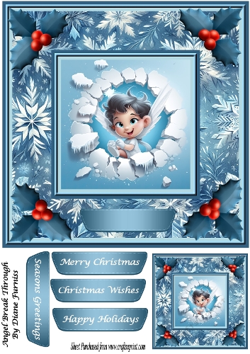 Angel Break Through Card Front