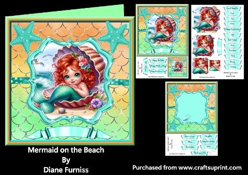 Mermaid on the Beach