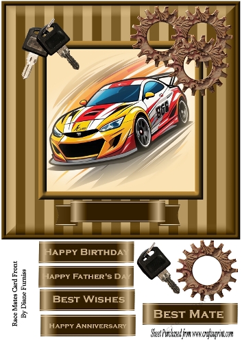 Race Mates Card Front