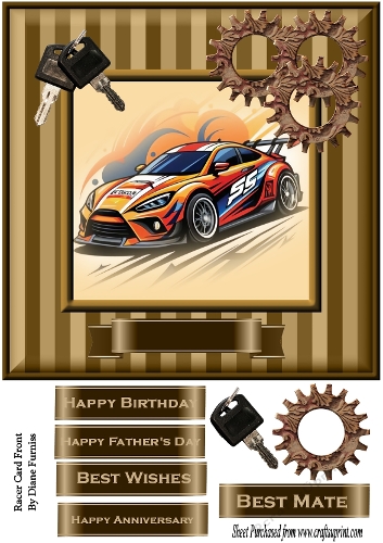 Racer Card Front