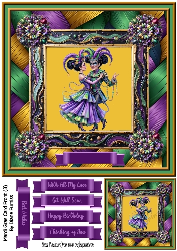 Mardi Gras Card Front (3)