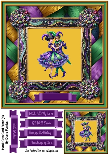 Mardi Gras Card Front (4)