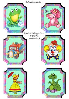 For the Kids Topper