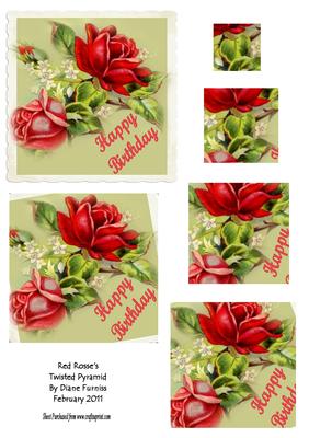 Red Rose's Twisted Pyramid