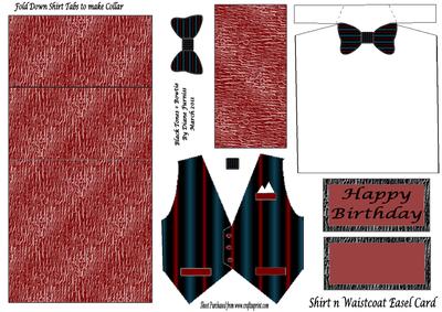 Black Tones + Bowtie Easel