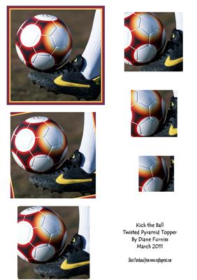 Kick the Ball Twisted Pyramid