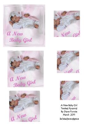 A New Baby Girl Twisted Pyramid