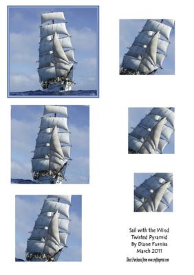 Sail with the Wind Twisted Pyramid