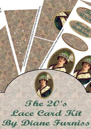 The 20's Lace Card Kit