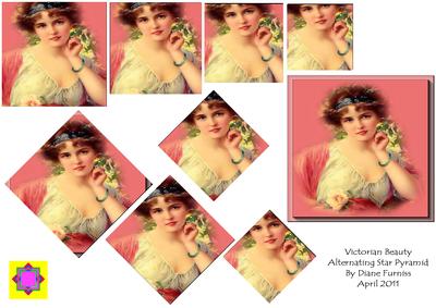 Victorian Beauty Star Pyramid