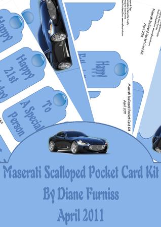 Maserati Scalloped Pocket Card Kit