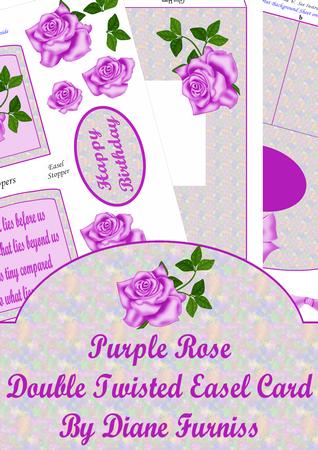 Purple Rose Double Easel Kit
