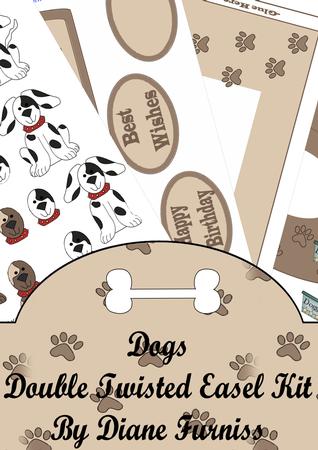 Dogs Double Easel Card Kit