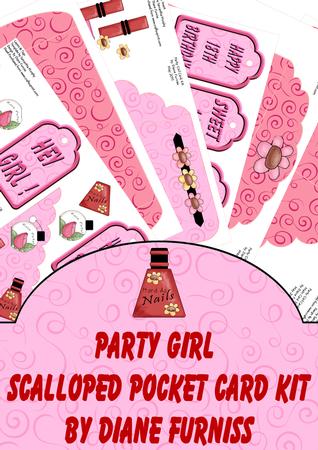 Party Girl Scalloped Card Kit