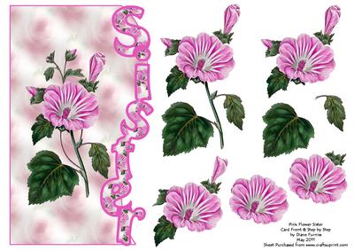 Pink Flower Sister