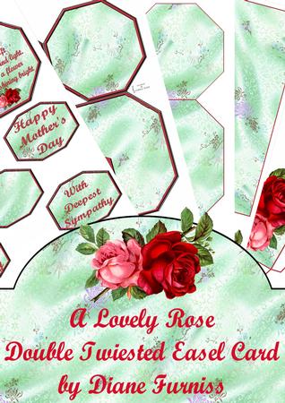 A Lovely Rose Double Easel Kit